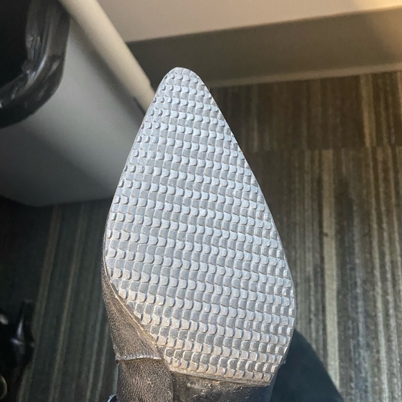 Esquire all-leather knee boots size 7 - Picture 2 of 2